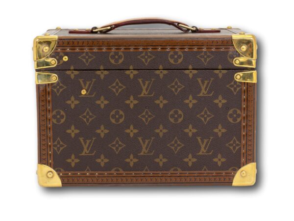 Side of the Vintage Louis Vuitton Jewellery Case