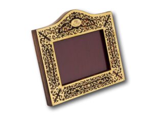 Front overview of the Antique Boulle Photo Frame Vickery