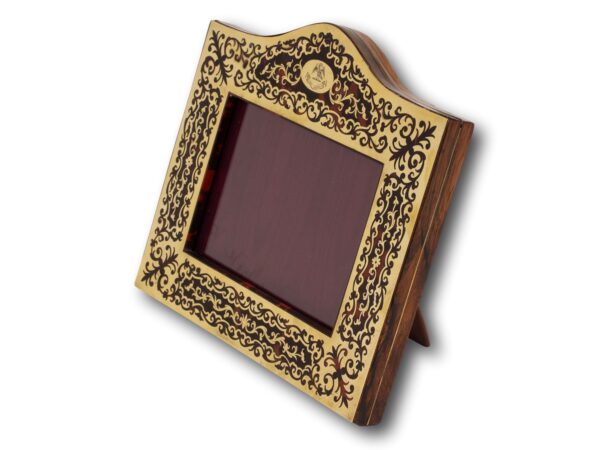 Front overview of the Antique Boulle Photo Frame Vickery