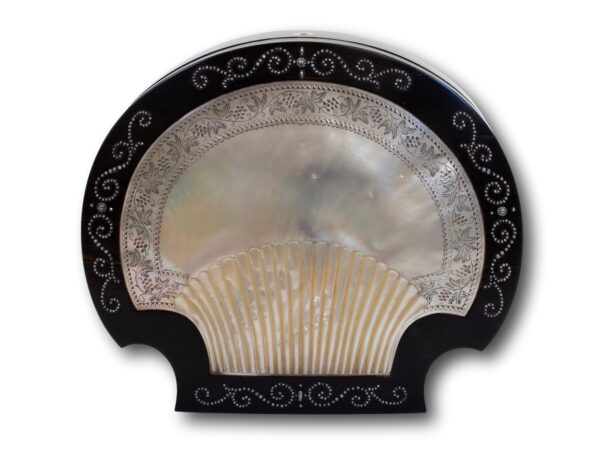 Top of the Coromandel and Mother of Pearl Jewellery Box Briggs