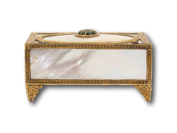 Rear of the Palais Royal Necessaire Sewing Box