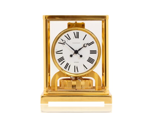 Front of the Jaeger-LeCoultre Baby Atmos Clock