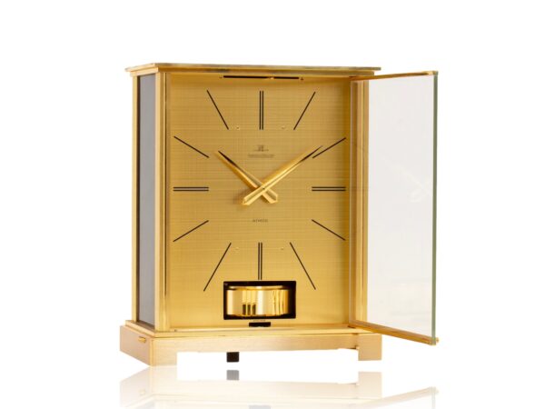 Front overview of the Jaeger-LeCoultre Embassy Atmos Clock