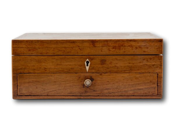 Front of the Antique Rosewood Sewing Box