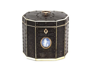 Overview of the Steel Cut Tea Caddy