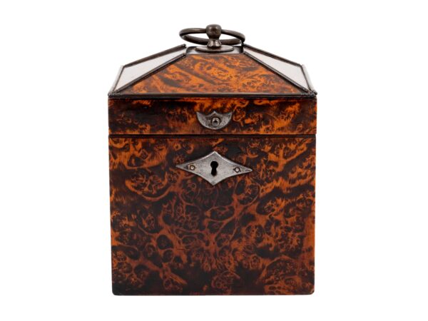 Front of the Mulberry Tea Caddy