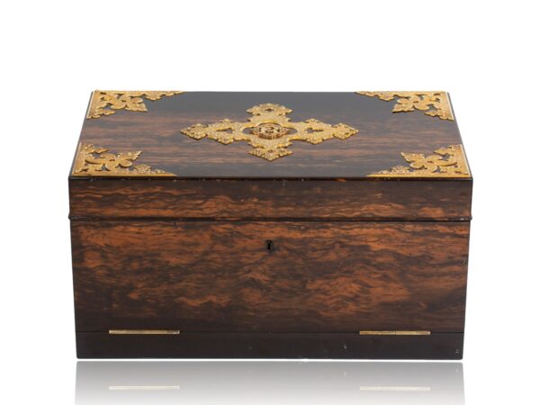 Front of the Coromandel Tiered Jewellery Box George Betjemann