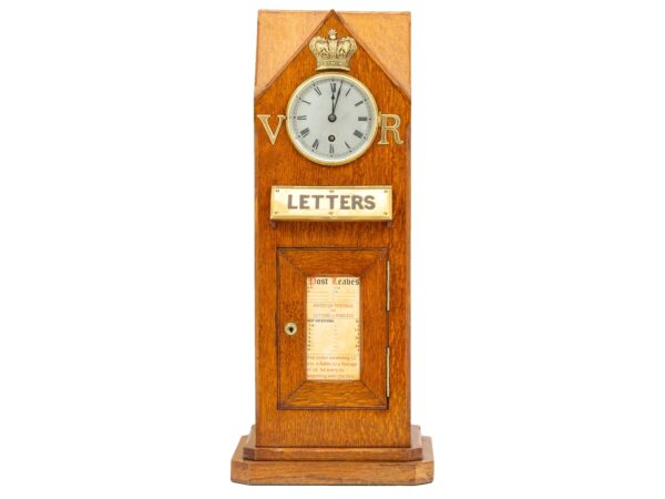 Front of the Country House Oak Letter Box Clock Tower