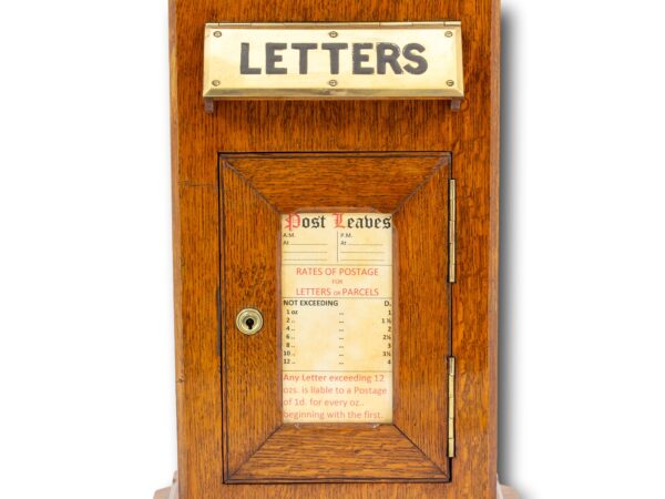 Close up of the post eaves from the Country House Oak Letter Box Clock Tower