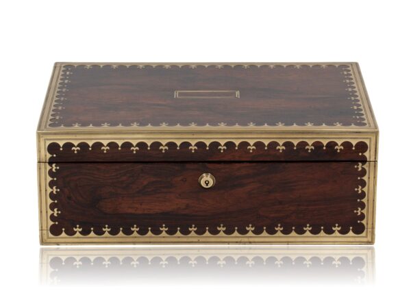 Front of the Rosewood Writing Box David Edwards