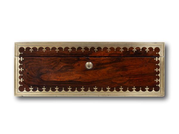 Front of the Rosewood Writing Box David Edwards