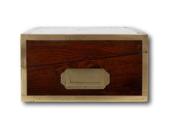 Side of the Rosewood Writing Box David Edwards