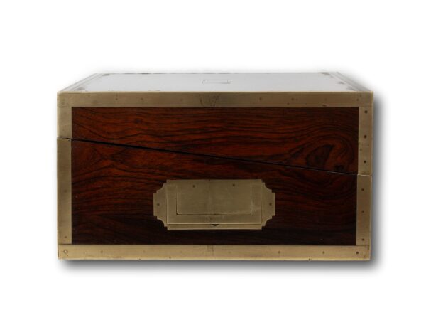 Side of the Rosewood Writing Box David Edwards