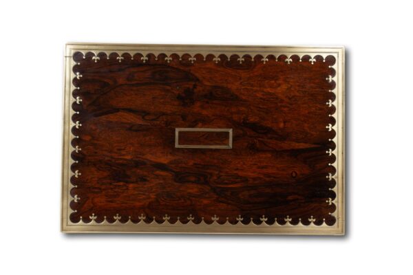 Top of the Rosewood Writing Box David Edwards