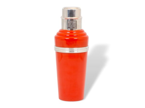 Front of the The Master Incolor Red Cocktail Shaker