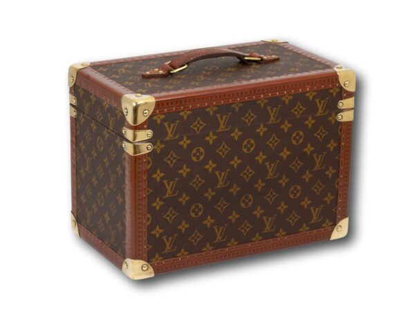 Rear overview of the Vintage Louis Vuitton Jewellery Case