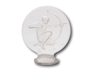 Front of the Original Rene Lalique Archer Car Mascot