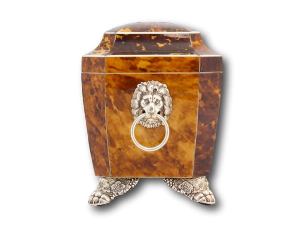 Side of the Blonde Tortoiseshell Tea Chest