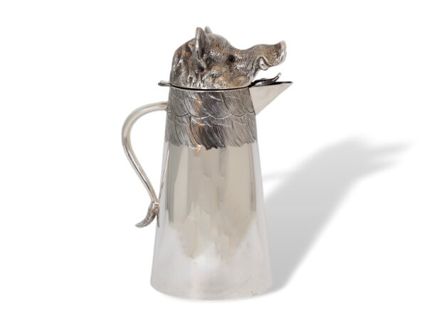 Side of the Spanish Boars Head Pitcher Valenti