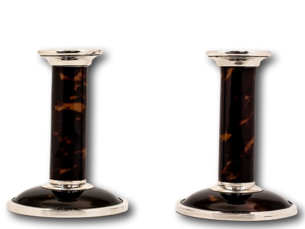 Overview of the Silver and Tortoiseshell Candlesticks Henry Matthews