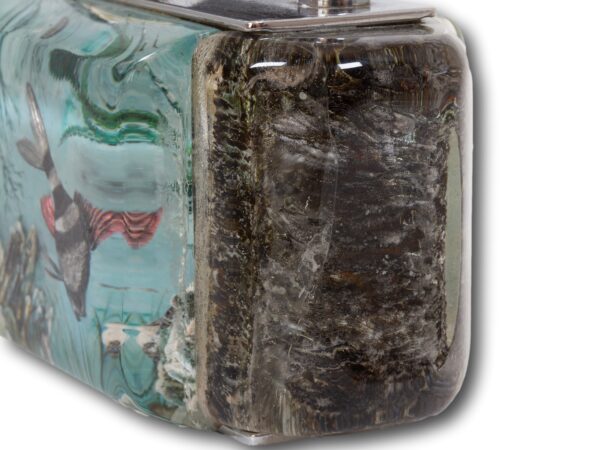 Close up of the McMurdo Aquarium Table Lighter aquarium scene