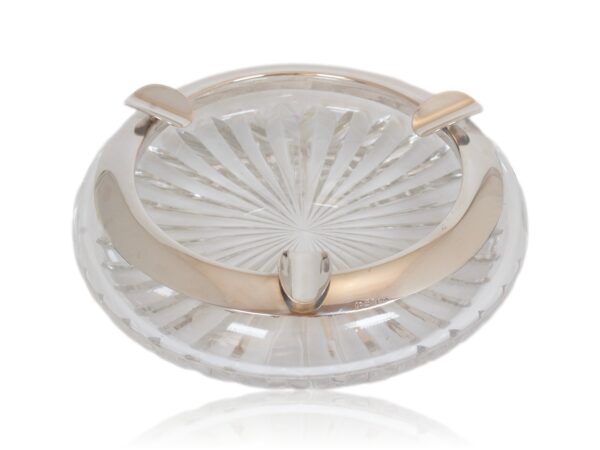 Overview of the Art Deco Silver Mounted Cigar Ash Tray Wilhelm T. Binder