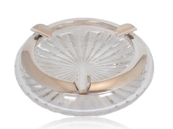 Overview of the Art Deco Silver Mounted Cigar Ash Tray Wilhelm T. Binder