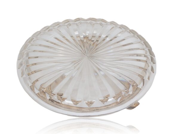 Base of the Art Deco Silver Mounted Cigar Ash Tray Wilhelm T. Binder