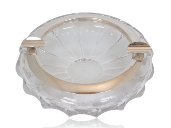 Overview of the Glass Silver Mounted Cigar Ash Tray