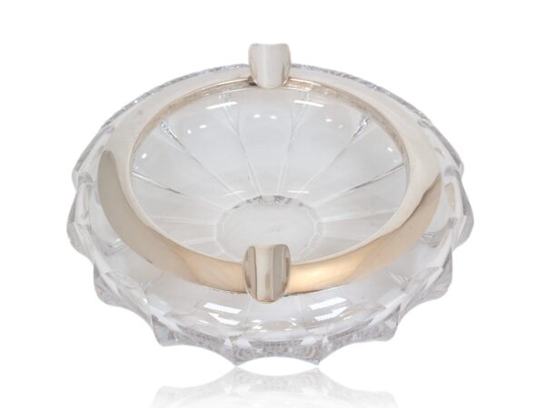 Overview of the Glass Silver Mounted Cigar Ash Tray