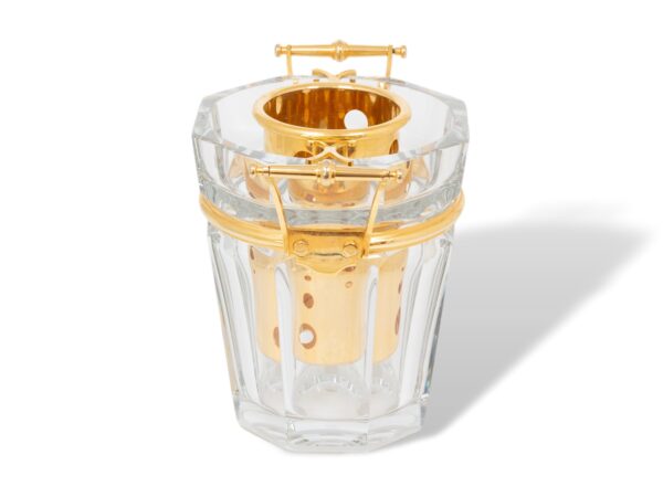 Overview of the Baccarat Gold Crystal Champagne Cooler