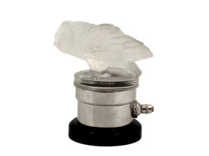 Rene Lalique Hibou Owl On Stand