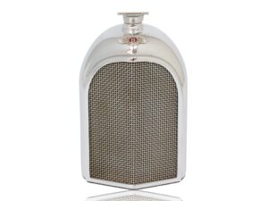 Front of the Ruddspeed Bentley Car Radiator Grill Decanter