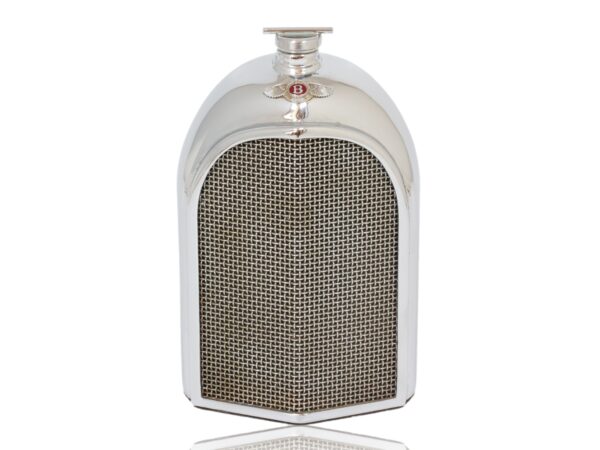 Front of the Ruddspeed Bentley Car Radiator Grill Decanter
