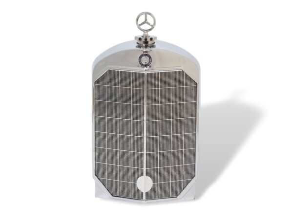 Front of the Ruddspeed Mercedes Radiator Decanter
