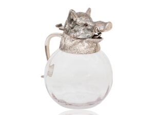 Front overview of the Spanish Boars Head Pitcher Valenti