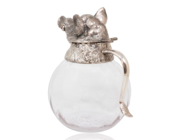 Rear overview of the Spanish Boars Head Pitcher Valenti