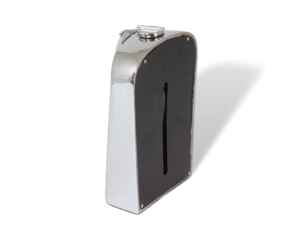 Rear overview of the Jaguar SS Car Radiator Decanter by Ruddspeed