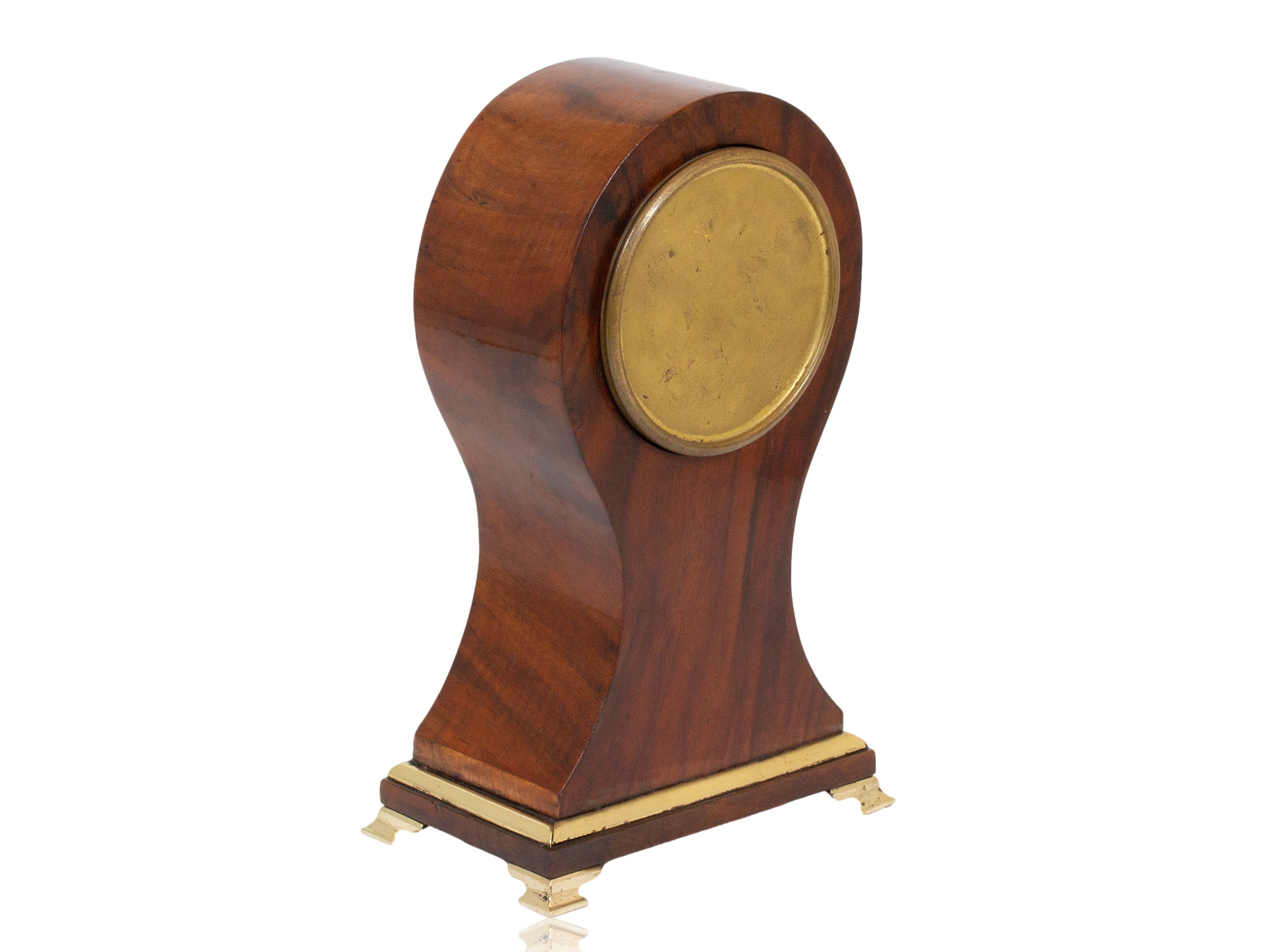 Rear overview of the Balloon Clock with Boulle by Lund
