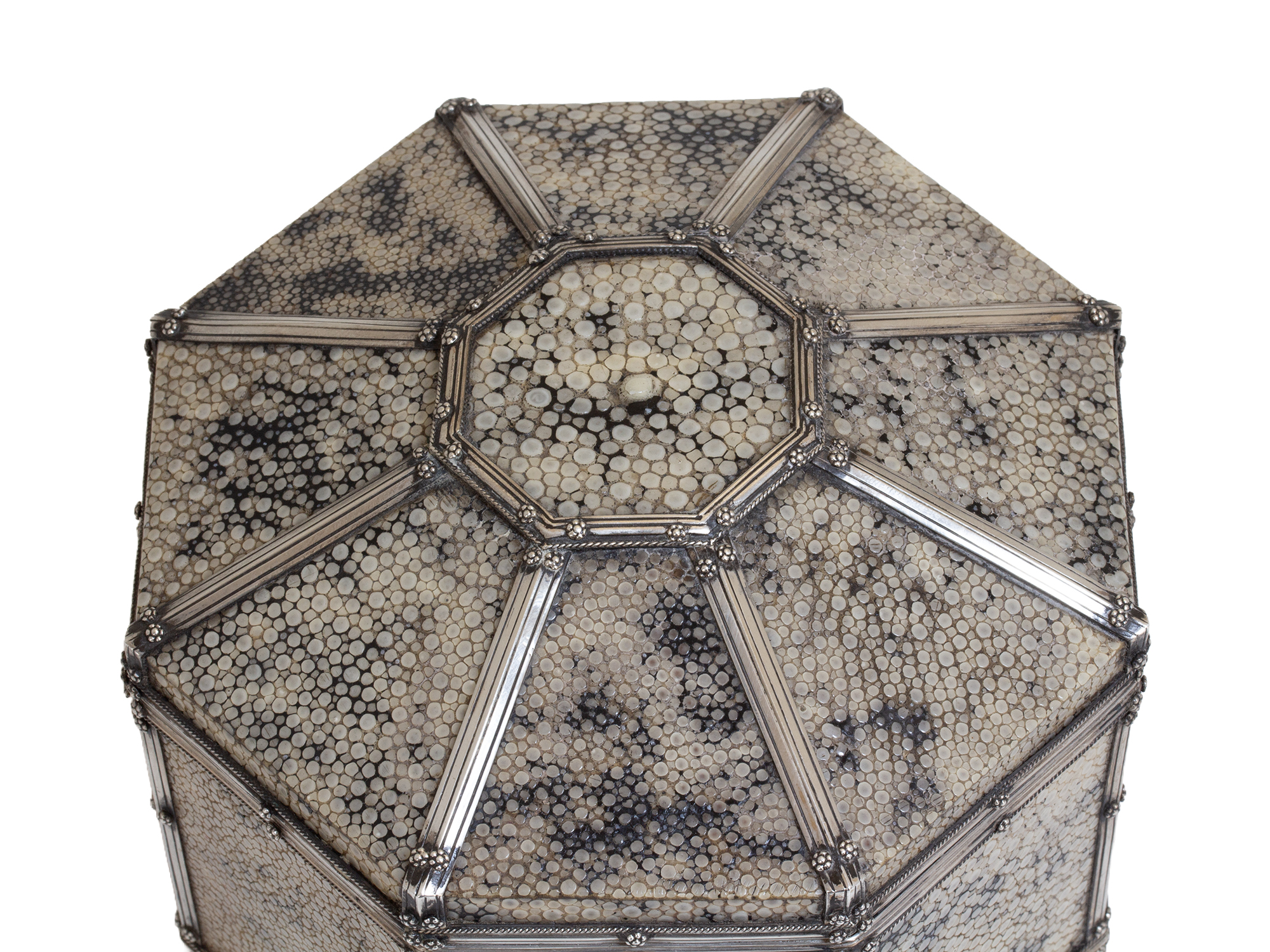 John Paul Cooper Shagreen box top view